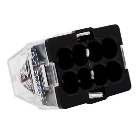 Rasialiitin Voltomat musta 8 x 2,5 mm² 50 kpl/pkt