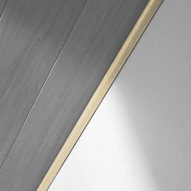 Peitelista Logoclic 6 x 25 x 2600 mm MDF vaahtera