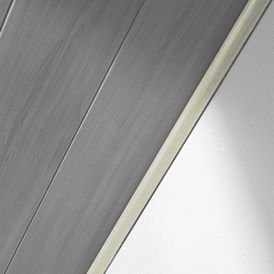 Peitelista Logoclic 6 x 25 x 2600 mm MDF Polar koivu