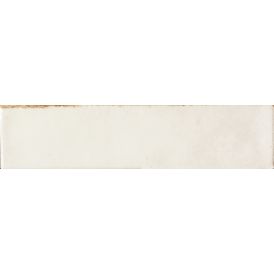 Seinälaatta Bayker Raku Bianco Latte 6 x 25 cm