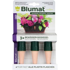 Ruukkukastelija Blumat muovipulloihin 3 kpl