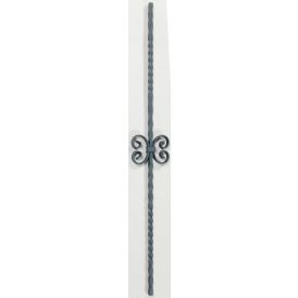 Tanko Deutsche Metall C-kaarella 1000 x 12 x 12 mm