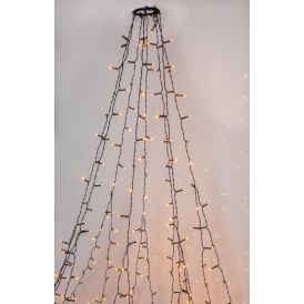 LED-valoverho Eglo Ø 7 x 200 cm IP44