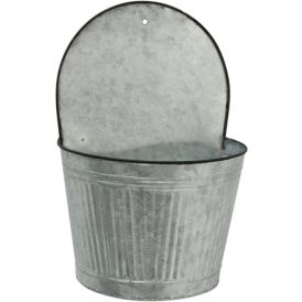 Seinäruukku sinkki 33 cm