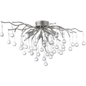 Kattovalaisin Paul Neuhaus Icicle teräs Ø 60 cm