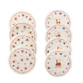 Lasinalusta Boltze Nallekarhu 4 kpl 10 cm