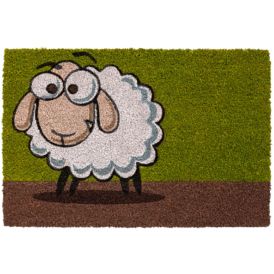 Kynnysmatto Hamat Ruco Print Lammas 40 x 60 cm