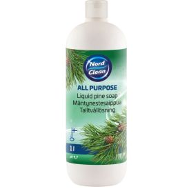 Mäntynestesaippua Nord Clean 1 l