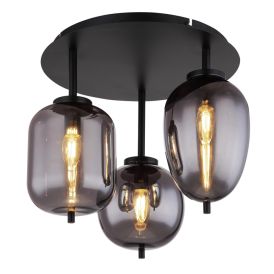 Kattovalaisin Globo Blacky 3-os Ø 46 cm Musta
