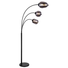 Lattiavalaisin Globo Blacky 3-os 175 cm Musta