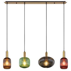 Riippuvalaisin Globo Normy 4-os messinki 111,5 cm