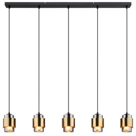 Riippuvalaisin Globo Milley 5-os musta/messinki 105 cm