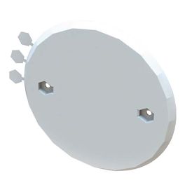 Peitekansi kojerasiaan Harju Valkoinen Ø 91 mm