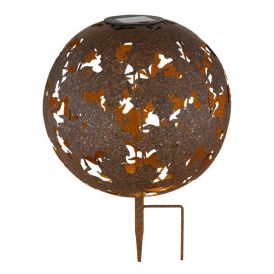Solar Globo valopallo vaahtera ruosteen värinen Ø 27 cm