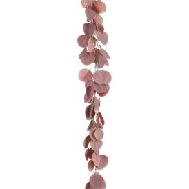 Silkkikasvi Eucalyptus köynnös roosa 180 cm