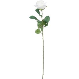 Koristeoksa Ruusu valkoinen 69 cm