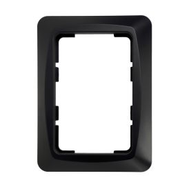 Peitelevy Harju Hiili 1-os musta 85 x 55 mm IP20