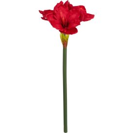Silkkikasvi Amaryllis punainen 56 cm