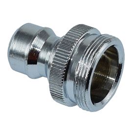 Liitinnippa Harju M28x1 Ulkokiertein Kromi