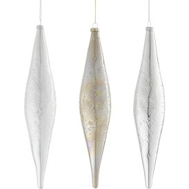 Joulukoriste lasipisara 29 cm lajitelma