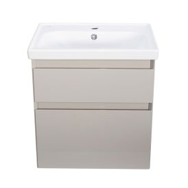 Allaskaappi Aqua Rodos Elite Mokka 60 cm