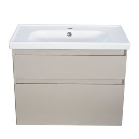 Allaskaappi Aqua Rodos Elite Mokka 80 cm