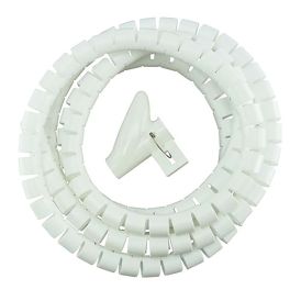 Kaapelipiilo Harju 2,5 m x Ø 20 mm Valkoinen