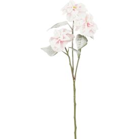 Tekokasvi Joulutähti pinkki huurre 60 cm