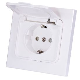 Pistorasia Nordic 1-os valkoinen 85 x 85 mm IP44