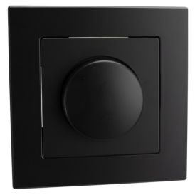 Peitelevy himmentimelle Hiili musta 8 x 8 cm