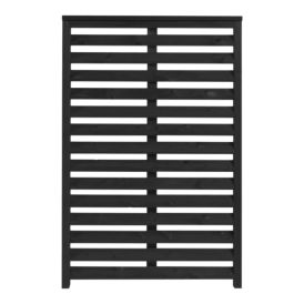 Aitaelementti Funkis musta 80 x 120 cm