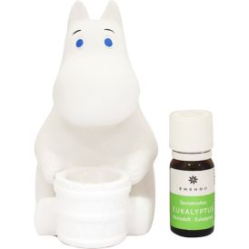 Saunakoriste Muumi Emendo + Eukalyptus saunatuoksu 10 ml