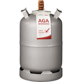 Nestekaasu AGA Teräspullo 11 kg PV Kuori
