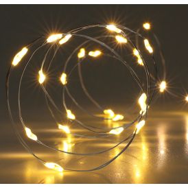 Valosarja 100 x LED hopea IP20
