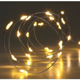 Valosarja 20 x LED hopea IP20