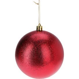 Joulupallo 12 cm punainen lajitelma