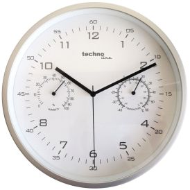 Seinäkello Technoline WT 653 hopea Ø 25,5 cm
