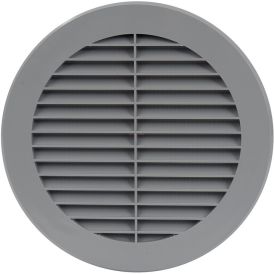 Tuuletusritilä Europlast Harmaa 125 mm