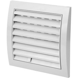 Tuuletusritilä Europlast Valkoinen 150 x 150 mm Säädettävä
