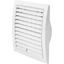 Tuuletusritilä Europlast Valkoinen 190 x 190 mm ⌀ 125 mm Säädettävä