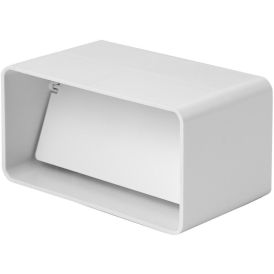 Kanavaliitin Europlast Valkoinen 110 x 55 mm