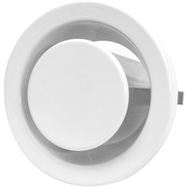 Poistoilmaventtiili Europlast DMK100 Valkoinen Ø100 mm