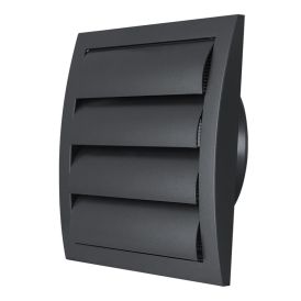 Säleikkö Europlast ND15ZA Antrasiitti 190 x 190 mm Ø149 mm