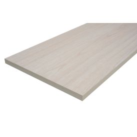 Melamiinilevy Plaat Detail Nordic Teak 16 mm