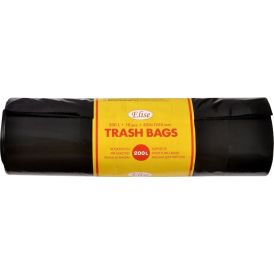 Jätesäkki McLean 200 l 10 kpl Musta