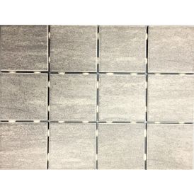 Lattialaatta Bien Alpstone harmaa 10 x 10 cm