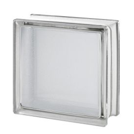 Lasitiili Arctic sileä 19 x 19 x 8 cm väritön kuvioitu