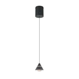 LED-riippuvalaisin Trio Romeo mattamusta 1-os