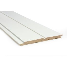 Sisustuspaneeli Siparila Kaste Valkoinen 15 x 120 x 2350 mm