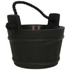 Saunakiulu Pinetta musta 4 l
